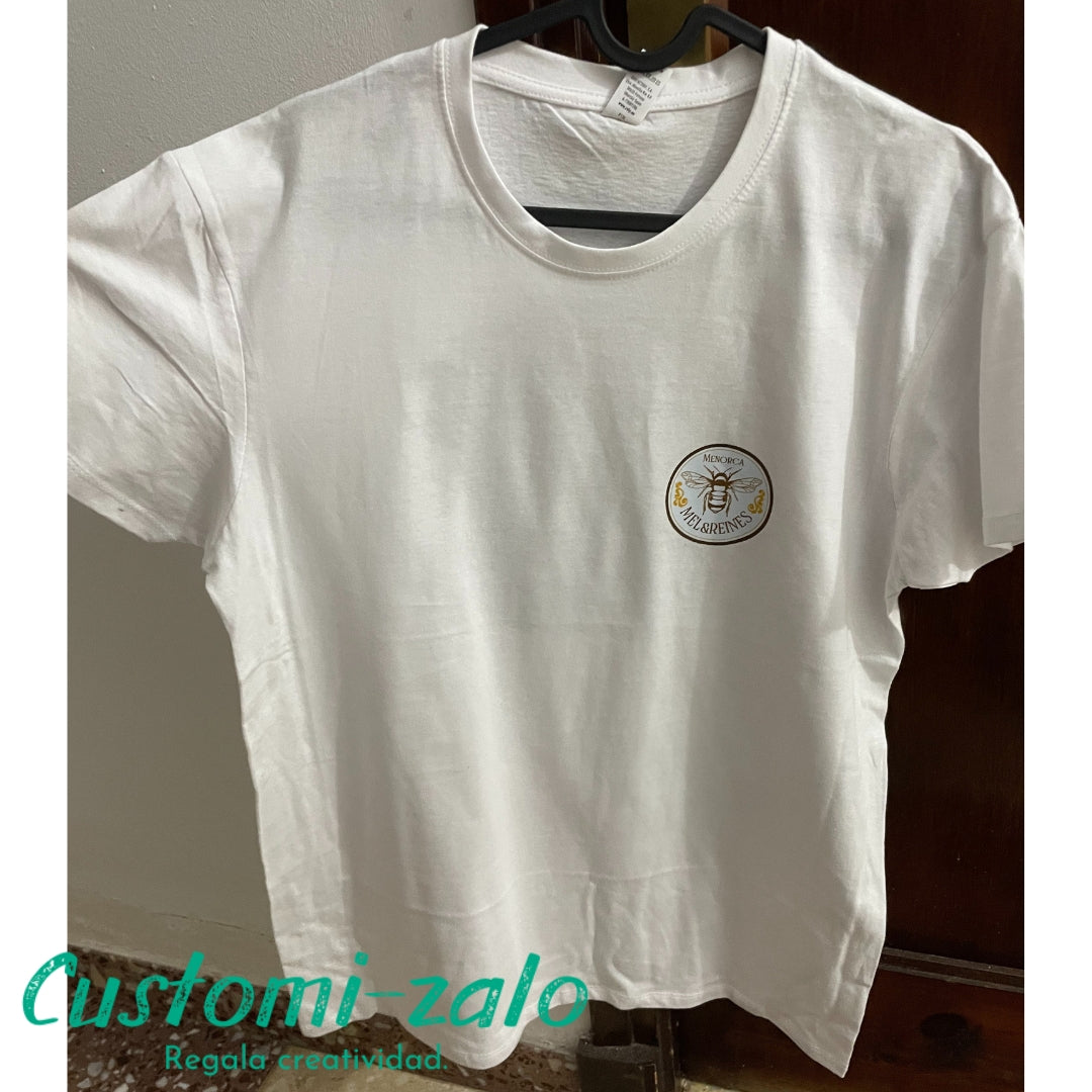 camiseta personalizada manga corta algodon dibujos logos