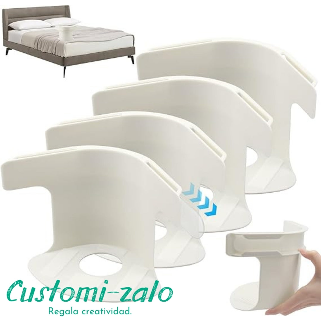 soporte sabanas cama dormir noche blanco transparente