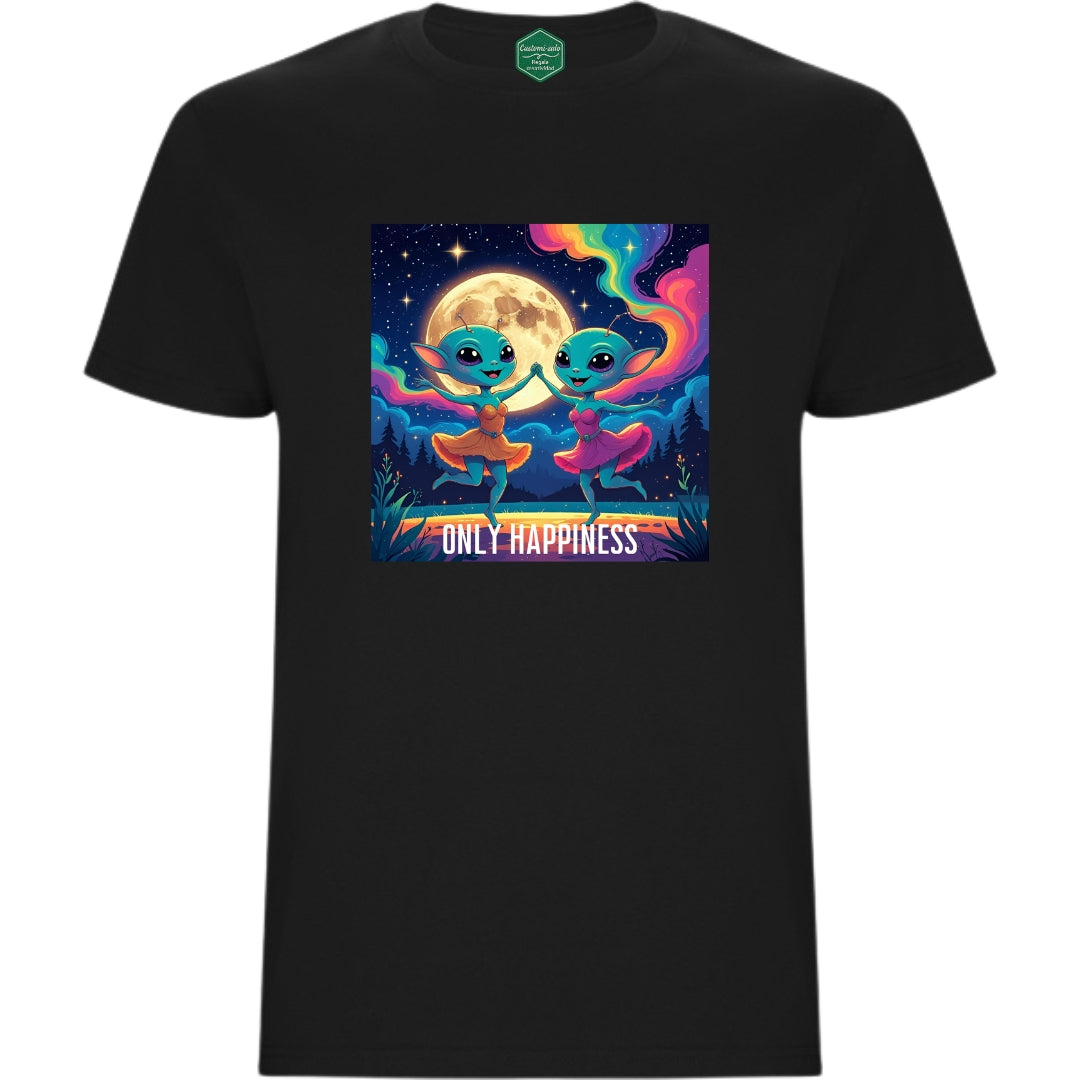 camiseta personalizada manga corta alien