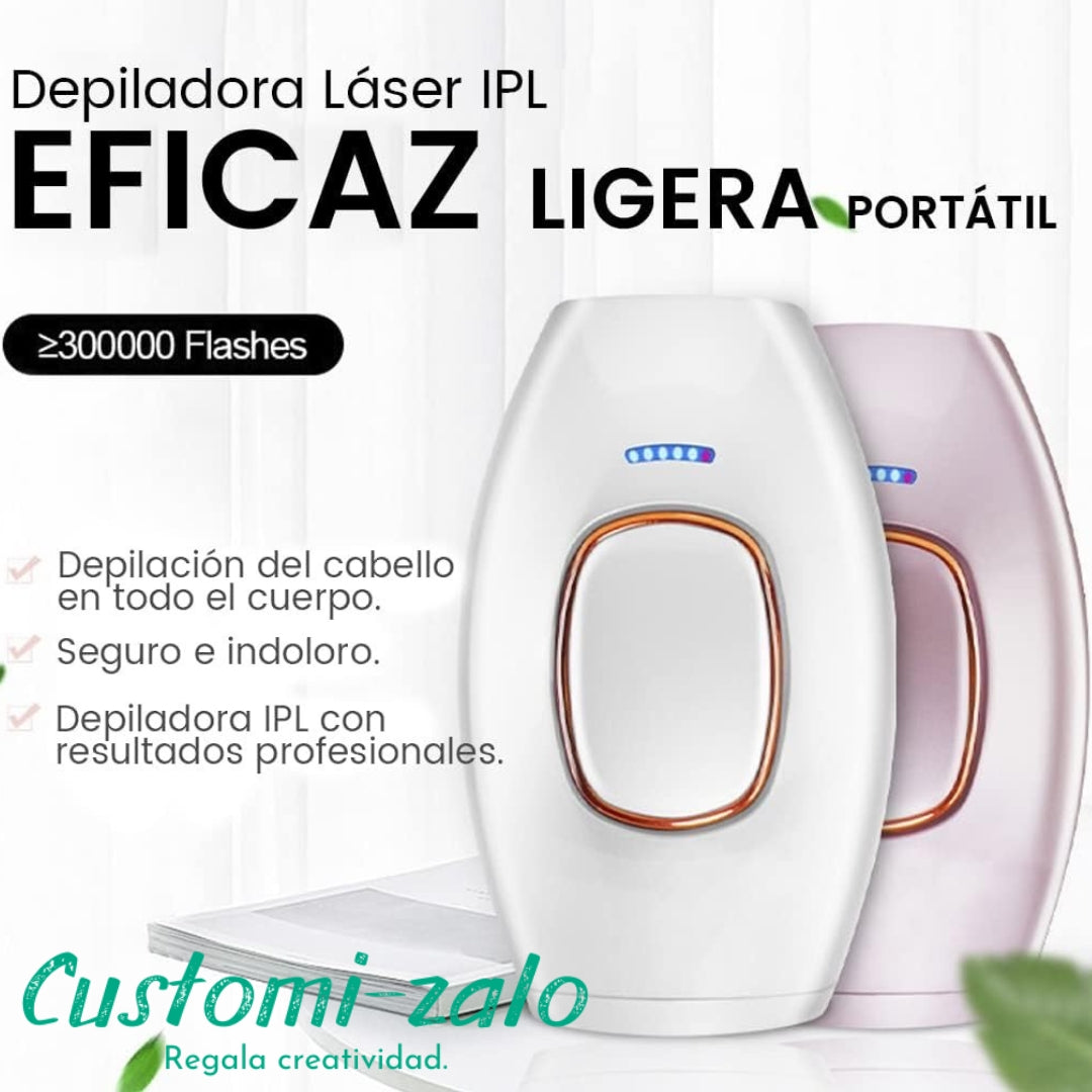 Depiladora laser ipl vello depilacion perfecta mujer hombre