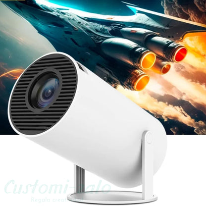 proyector portatil 4k hd cine tv series peliculas reuniones