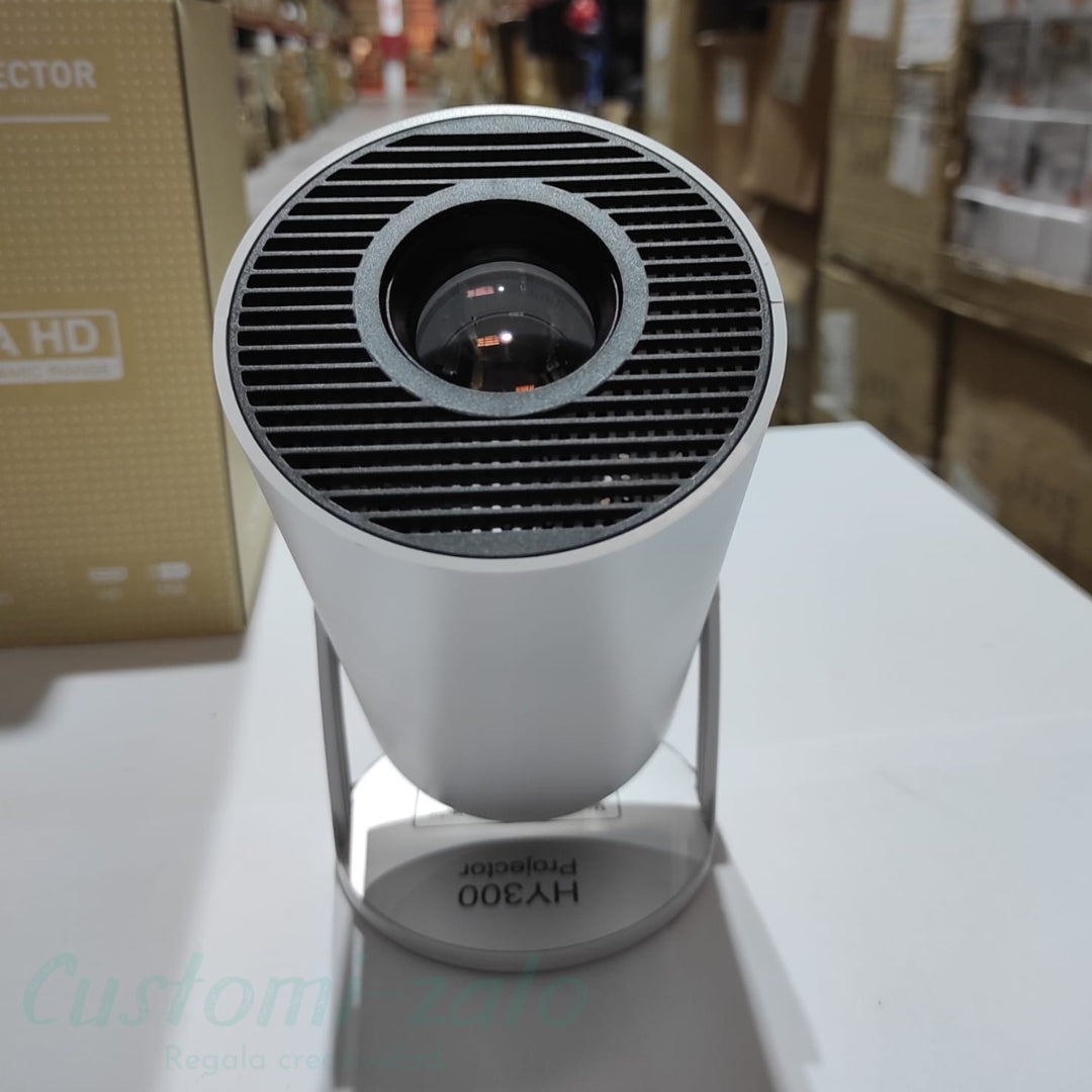 proyector portatil 4k hd cine tv series peliculas reuniones