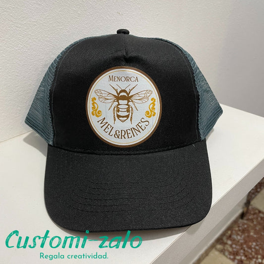  gorra personalizada negro