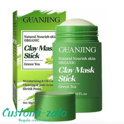 Mascarilla te verde facial rejuvenicimiento joven piel sana salud cuidado personal