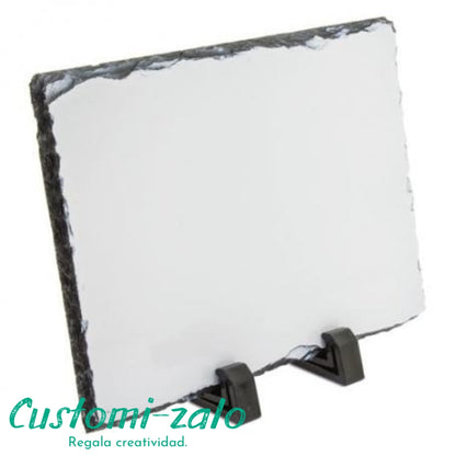 baldosa pizarra personalizada foto evento homenaje