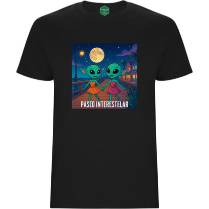 camiseta personalizada manga corta alien