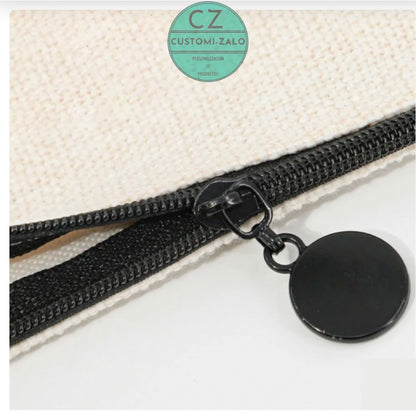 neceser 10x 15 centimetros crudo poliester