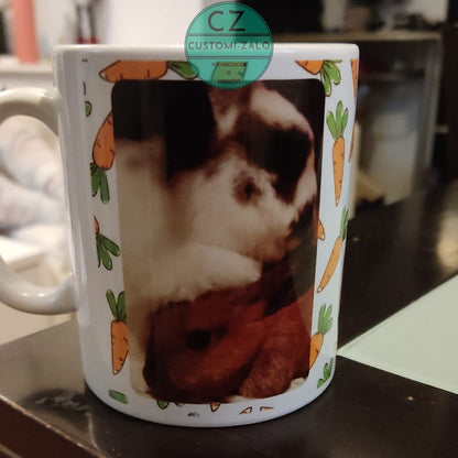 taza personalizada nombre letras foto recuerdo eventos