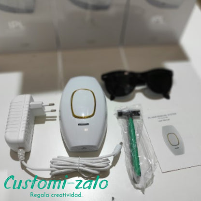 Depiladora laser ipl vello depilacion perfecta mujer hombre