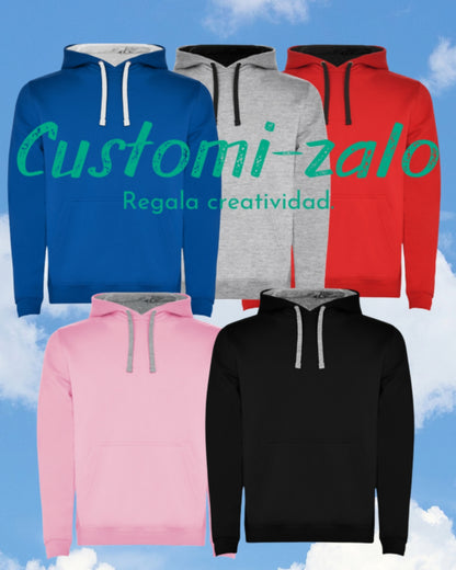 ROPA CAMISETA COLORES VARIAS TALLAS SUDADERAS ROJO GRIS AZUL NEGRO ROSA