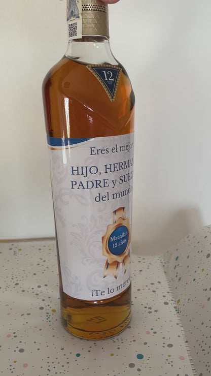 recuerdo regalo evento cumpleaños homenaje caja madera personalizada botella personalizada agradecimiento